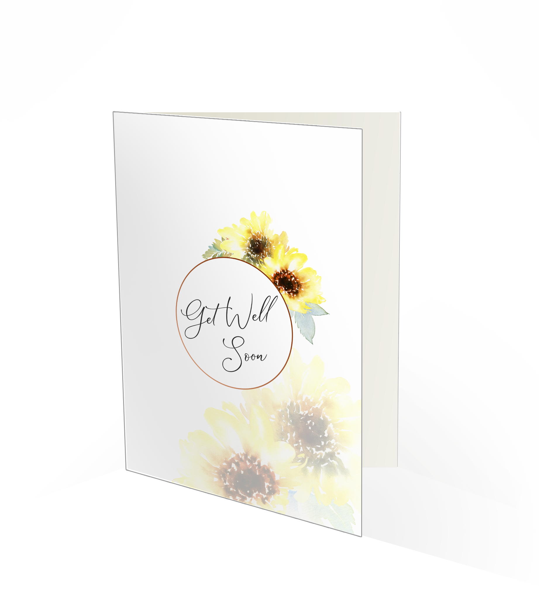 Get Well Soon Card - Sophy Crown Flowers