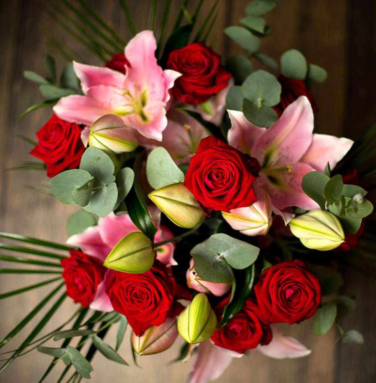 Classic in Red - Sophy Crown Flowers